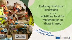 Reducing food loss and waste can save nutritious food for redistribution to those in need